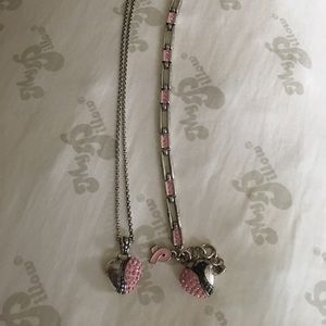 Brighton heart necklace and bracelet